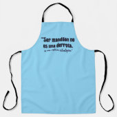 MANDILON QUOTE SCHÜRZE (Vorderseite)