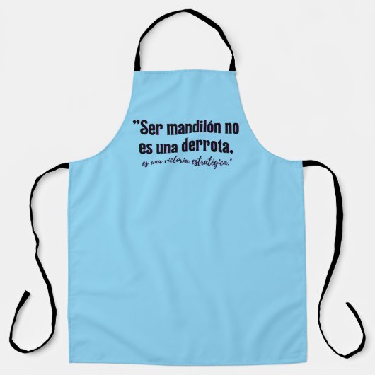 MANDILON QUOTE SCHÜRZE (Vorderseite)