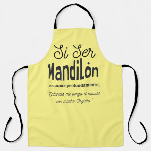 Mandilon-Zitat Schürze