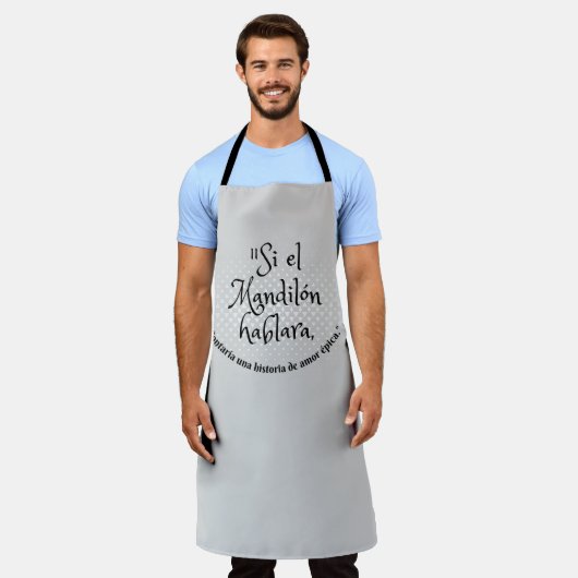 Mandilon-Zitat Schürze (Getragen)