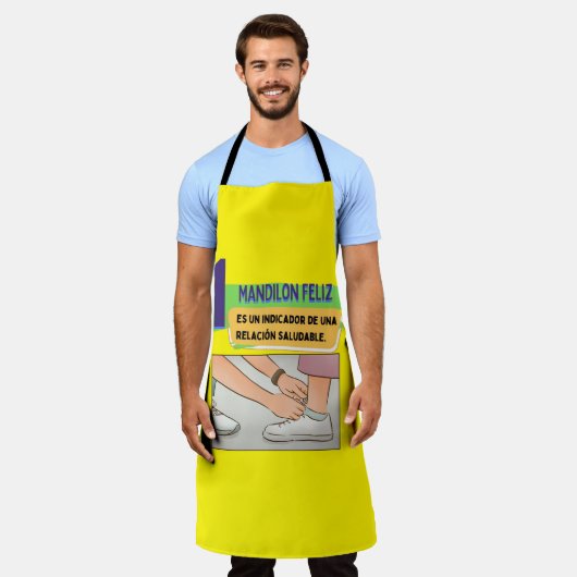 Mandilon-Zitat Schürze (Getragen)