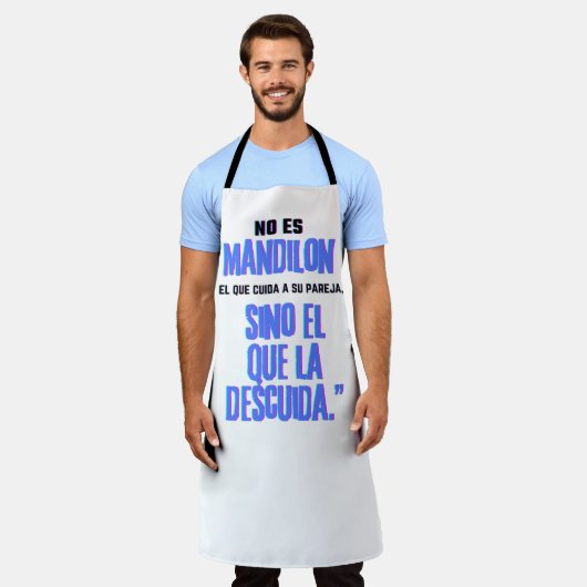 Mandilon-Zitat Schürze (Getragen)