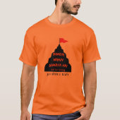 "MANDIR WAHIN BANAYA HAI" JAI SHREE RAM T-Shirt (Vorderseite)