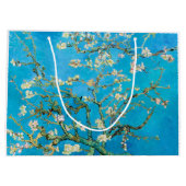 Mandlblüten Vincent Van Gogh Große Geschenktüte (Rückseite)