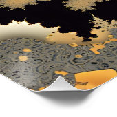 Mandlebrot Caverns Map Poster (Ecke)