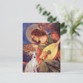 Mandolin Angel - Italienischer Windhund 7 Postkarte (Stehend Vorderseite)