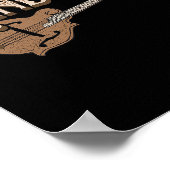 Mandolin Bluegrass Folk Mandolin Player Musi Poster (Ecke)