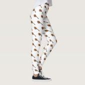 Mandolin-Cartoon-Abbildung Leggings (Rechts)