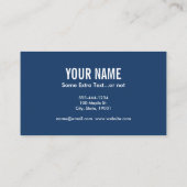 Mandolin Colorful Visitenkarte (Rückseite)