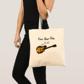 Mandolin Custom Tote Bag Mandolinist Folkmusiker Tragetasche (Vorderseite (Produkt))