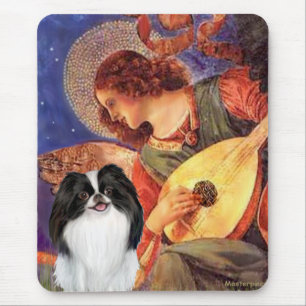 Mandolin Engel - Japanese Chin 3 Mousepad