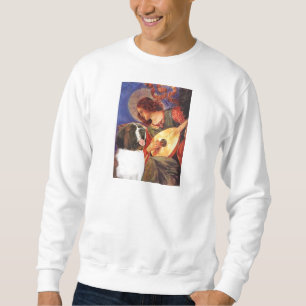 Mandolin Engel - Sankt Bernhard Sweatshirt
