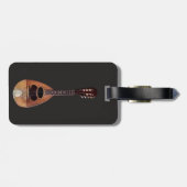 Mandolin Gepäckanhänger (Rückseite horizontal)