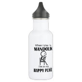 Mandolin Happy Place Edelstahlflasche (Links)