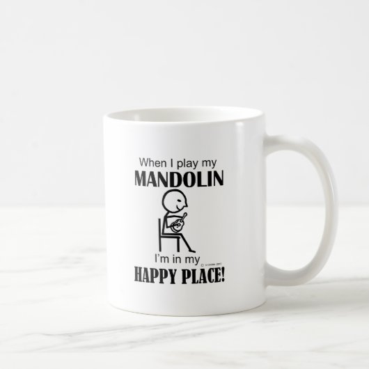 Mandolin Happy Place Kaffeetasse (Rechts)