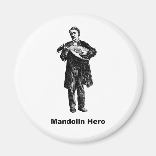 Mandolin Hero Magnet (Vorne)