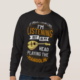 Mandolin Instrument Music Player Einführungskurs 1 Sweatshirt