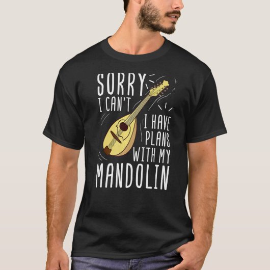 Mandolin Instrument Music Player Einführungskurs T-Shirt (Vorderseite)