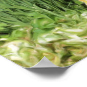 Mandolin Iris Blumen Garden Foto Malerei Poster (Ecke)