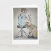 Mandolin-Karte Karte (Vorderseite)