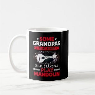 Mandolin Lover Einige Grandpas spielen Bingo Real Kaffeetasse