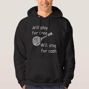 Mandolin Lover Music Players Funny Play (kostenlos Hoodie