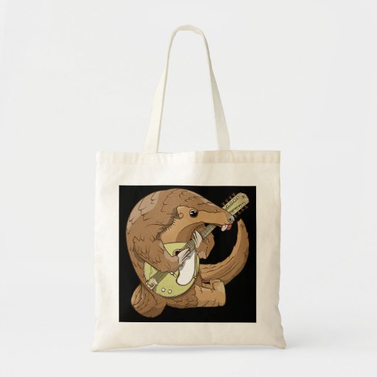 Mandolin Lover Pangolin bei Mandolin Tragetasche (Vorne)