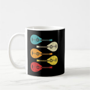 Mandolin Lover Retro Vintag Mandolin Music Gift 1 Kaffeetasse