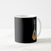 Mandolin Lover String Instrument Bluegrass Music Kaffeetasse (VorderseiteRechts)