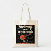 Mandolin Lover Therapy Mandolin Player Mandolinist Tragetasche (Rückseite)