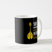 Mandolin Lover Unterschätze niemals einen alten Ma Kaffeetasse (VorderseiteRechts)