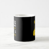 Mandolin Lover Unterschätze niemals einen alten Ma Kaffeetasse (Mittel)