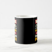 Mandolin Lover Womens Warning Girl wird von Kaffeetasse (Mittel)