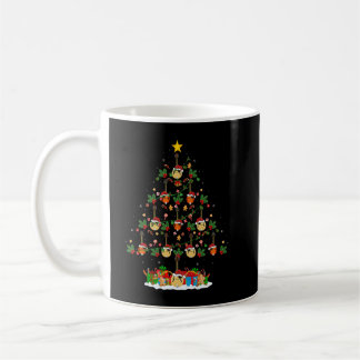 Mandolin Lover Xmas Tree Lights Funny Santa Mandol Kaffeetasse