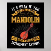 Mandolin Mandolinist 1 Poster (Vorne)
