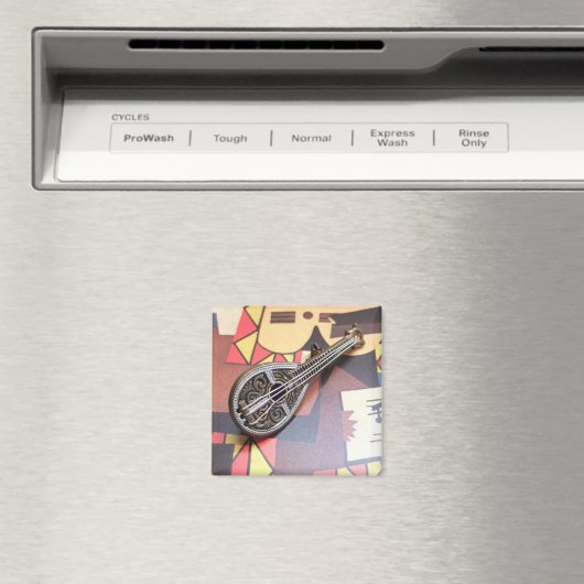 "Mandolin Music" Magnet (In Situ (Geschirrspüler))