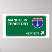 Mandolin Next Exit Poster (Vorne)