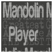 Mandolin Player Extraordinator Stoff (Nahaufnahme)