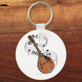 Mandolin Schlüsselanhänger (Vorderseite)