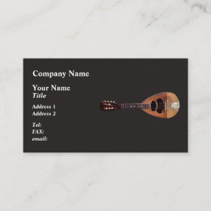 Mandolin Visitenkarte