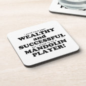Mandolin Wealthy & Successful Getränkeuntersetzer (Linke Seite)