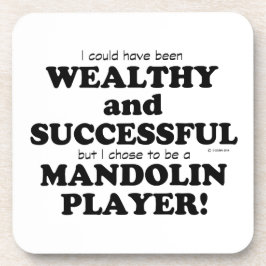 Mandolin Wealthy & Successful Getränkeuntersetzer