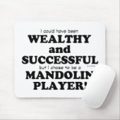 Mandolin Wealthy & Successful Mousepad (Mit Mouse)