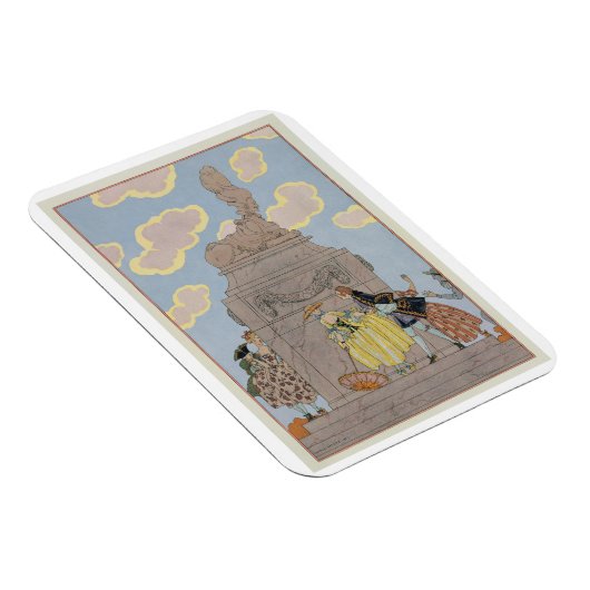 Mandoline, Abbildung für "Fetes Galantes" durch Pa Magnet (Rechte Seite)