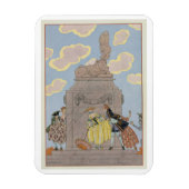 Mandoline, Abbildung für "Fetes Galantes" durch Pa Magnet (Vertikal)