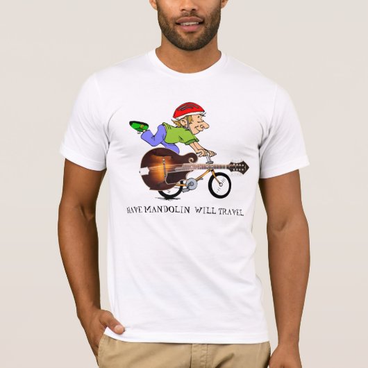 MANDOLINE BIKE-T-SHIRT T-Shirt (Vorderseite)