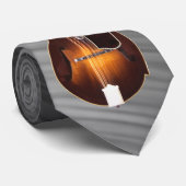 MANDOLINE - KRAWATTE-AUF GRAUEM STRUDEL KRAWATTE (Gerollt)
