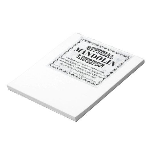 Mandoline Notizblock (Rotiert)