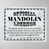 Mandoline Poster (Vorne)