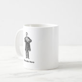 Mandolinen-Held Kaffeetasse (Vorderseite Links)